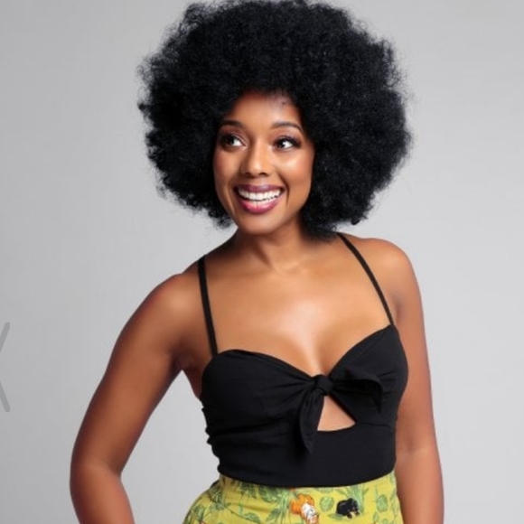 Collectif Tops - Collectif Maxine Sun Crop Top Pinup